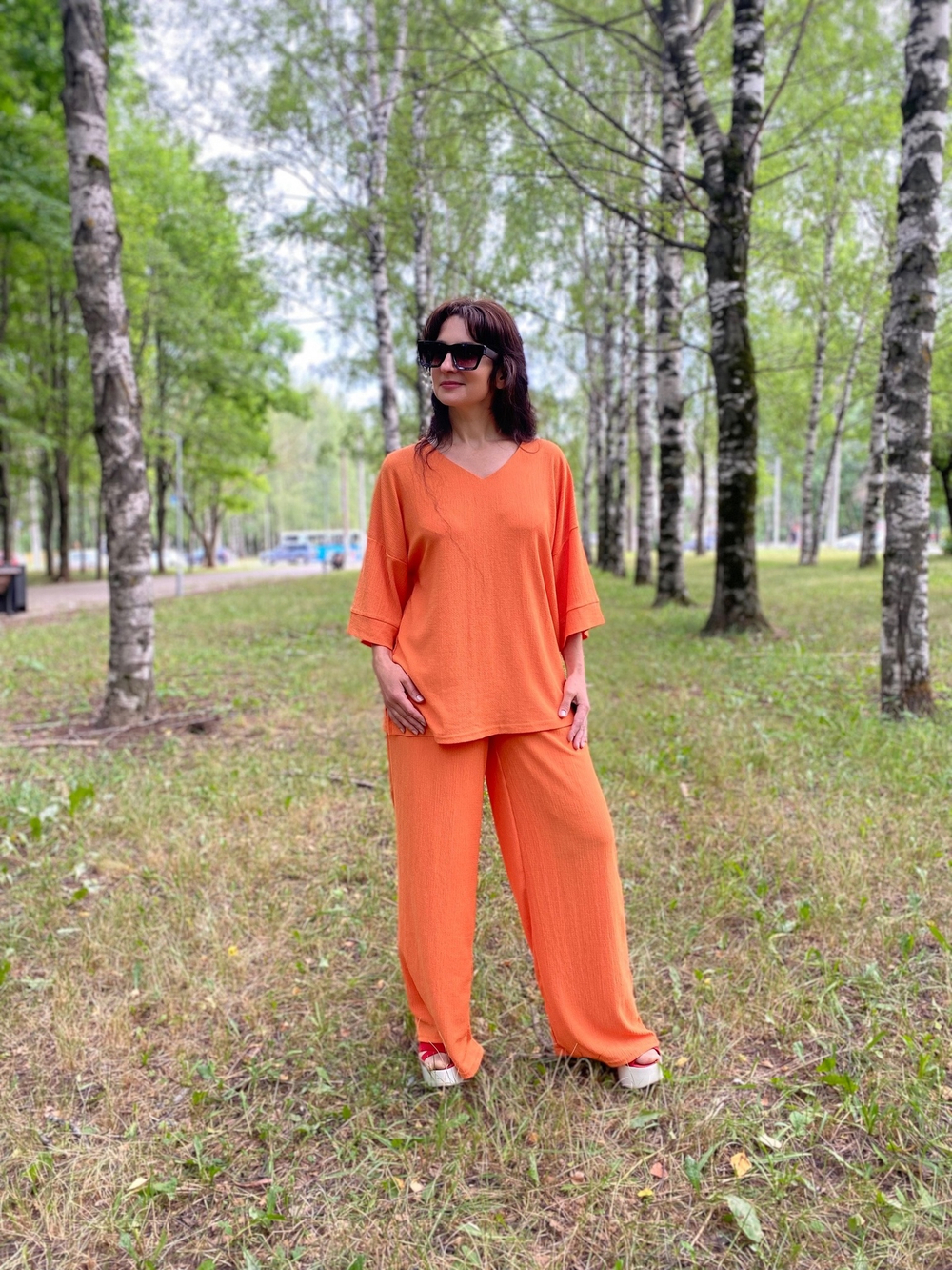 Костюм женский "Рубин П.Э" К-376 брюки (149)