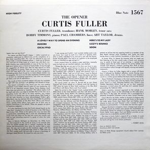 Curtis Fuller / The Opener (LP)