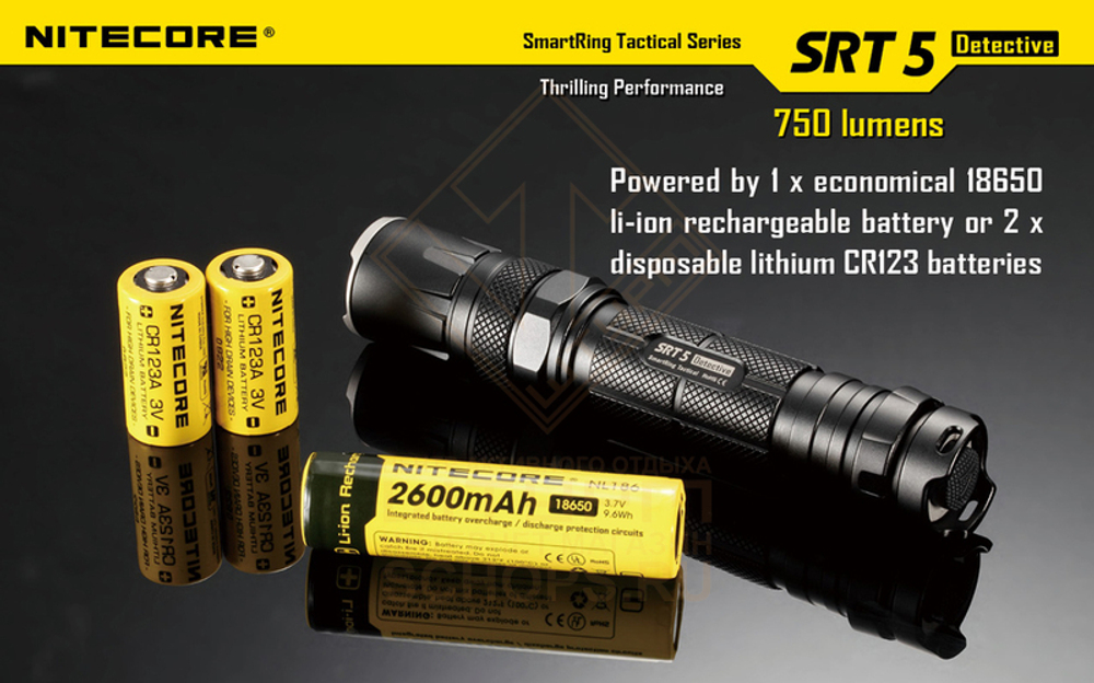 Фонарь Nitecore SRT5