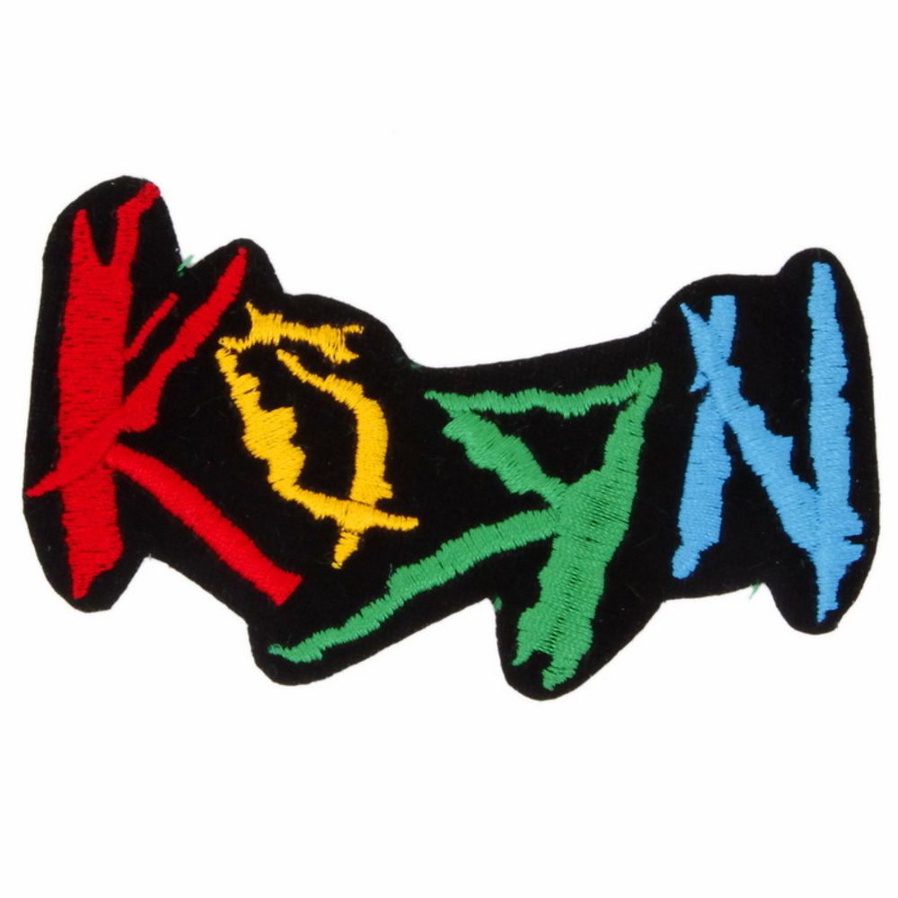 Нашивка Korn (надпись цветная)