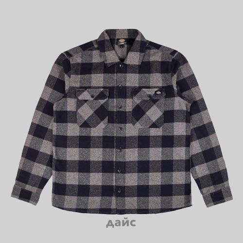 Рубашка мужская Dickies Sacramento Long Sleeve Shirt артикул:WLR23PBY - купить в магазине Дайс