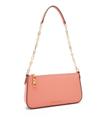 Кожаная Наплечная сумка Michael Kors - розовый(32H3G8EW6L)