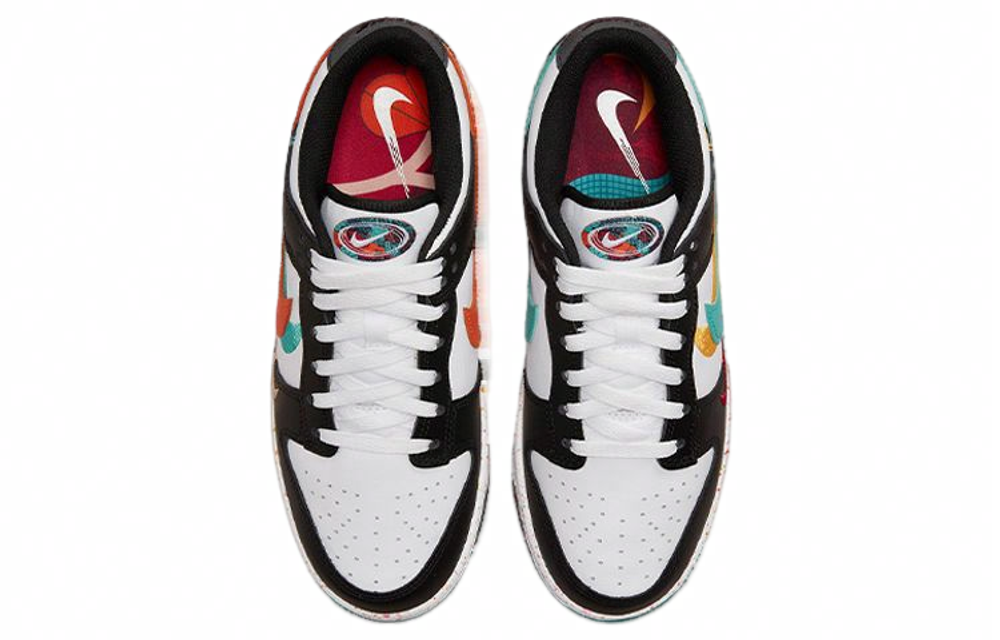 Кроссовки Nike Dunk Low Multi-Color Swoosh (Женская размерная сетка)