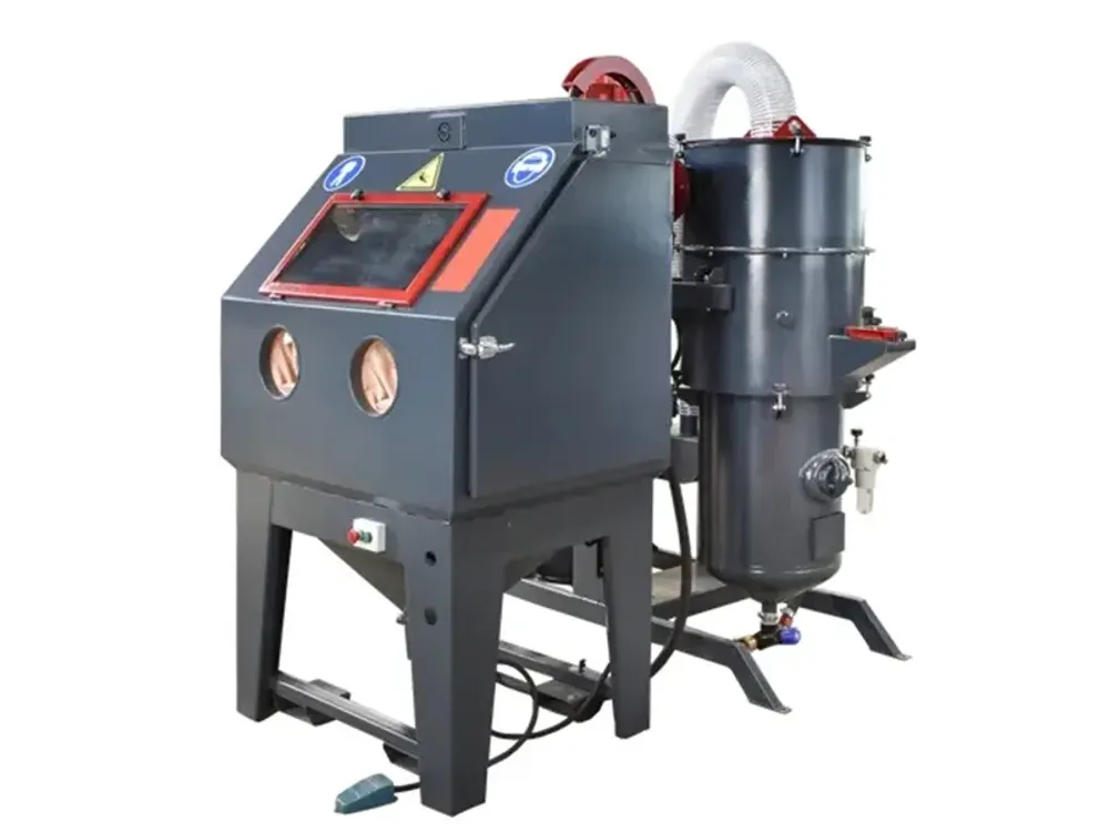 Абразивоструйная камера ВМЗ-КСО-120-Н-СФ-Р напорная с фильтром