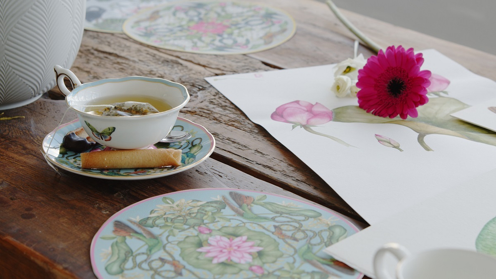 Wedgwood - Тарелка для завтрака Wonderlust 20 см Menagerie / артикул   1057261  / GTIN 701587442275