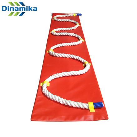 Сенсорная дорожка 1800х400 мм с канатом (винилискожа)