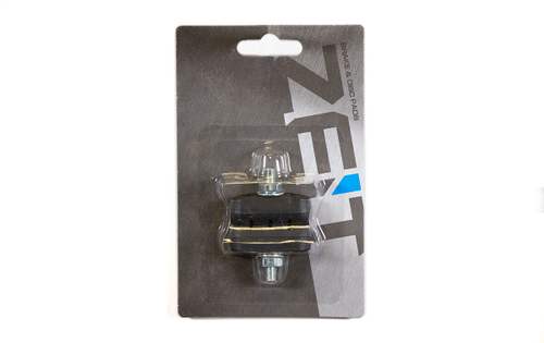 Колодки тормозные ZEIT, для U-br - BMX, 38мм, резьбовые, с шайбами и гайками, комплект -2шт., черные