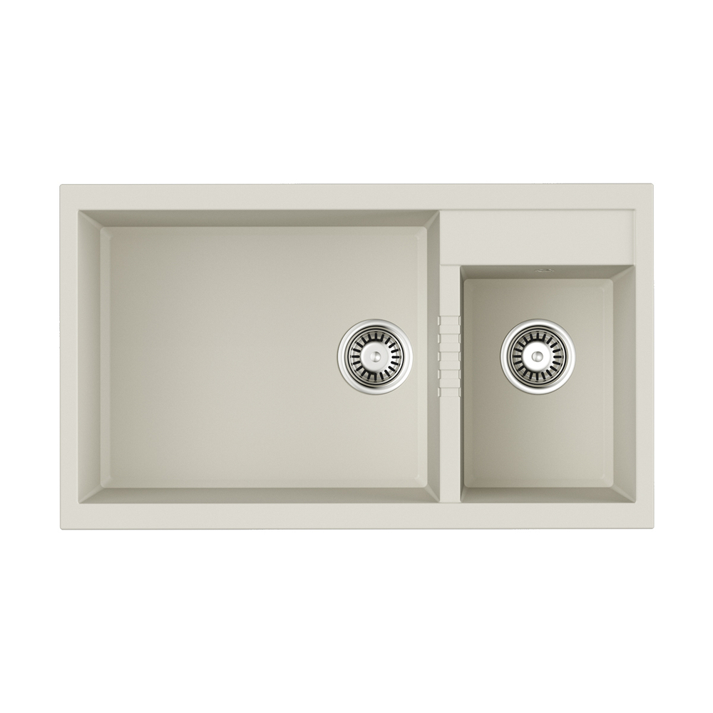 Мойка Omoikiri Tedori 86-2-LB-WH Tetogranit | Белый