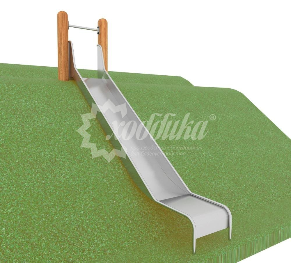 Горка на склон HARDWOOD «Непоседа-1500»
