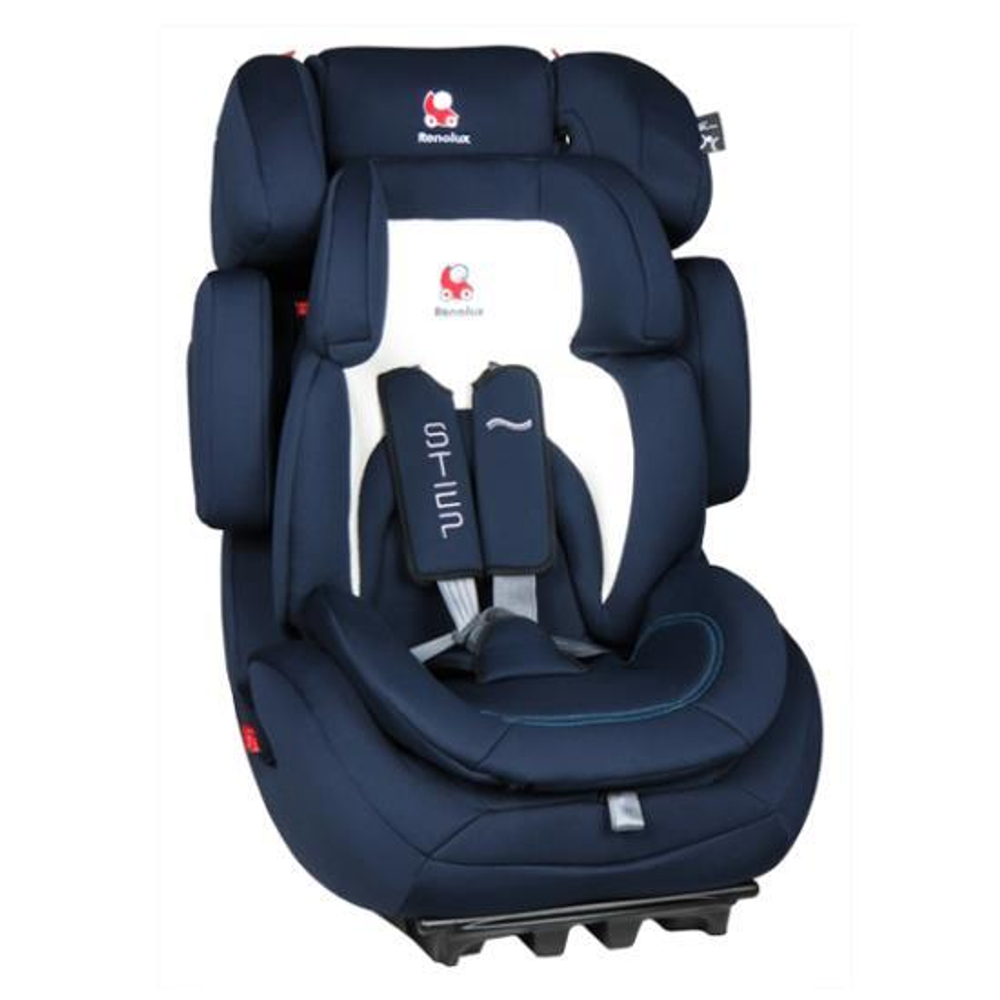 Детское автокресло Renolux Step гр. 1/2/3 (Синий)