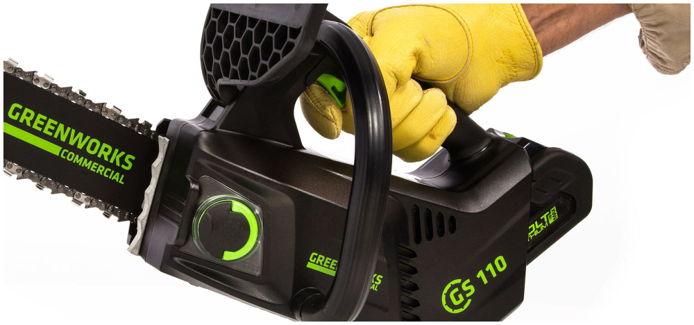 Пила цепная одноручная аккум. GREENWORKS GD40TCS 40В,25см,1/4-1,3-58,б/щ,без АКБ и ЗУ (2003807)