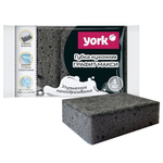 Губки для посуды Графит Макси 5шт 9,5*6,5*3см, поролон 22кг/м3, фибра 500г/м2 YORK