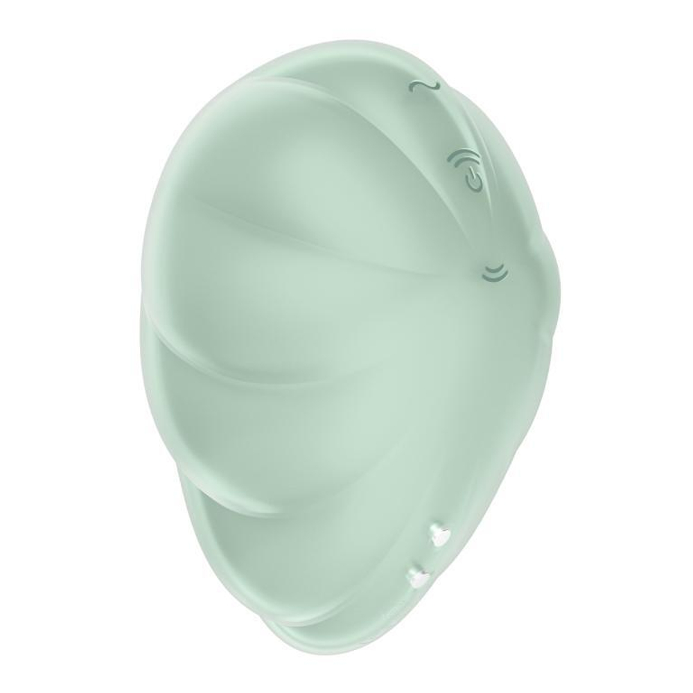 Мятный вакуум-волновой клиторальный вибростимулятор Cloud Dancer (Цвет: мятный)