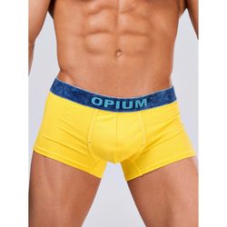Мужские трусы боксеры желтые Opium Boxer R109