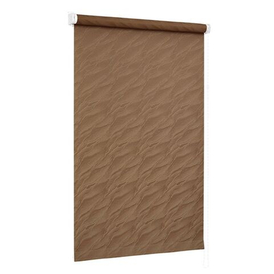 Рулонная штора Веда, 160хполотн 43 см, шир.крепл. 47 см, какао, СРШ-01МЭ-827