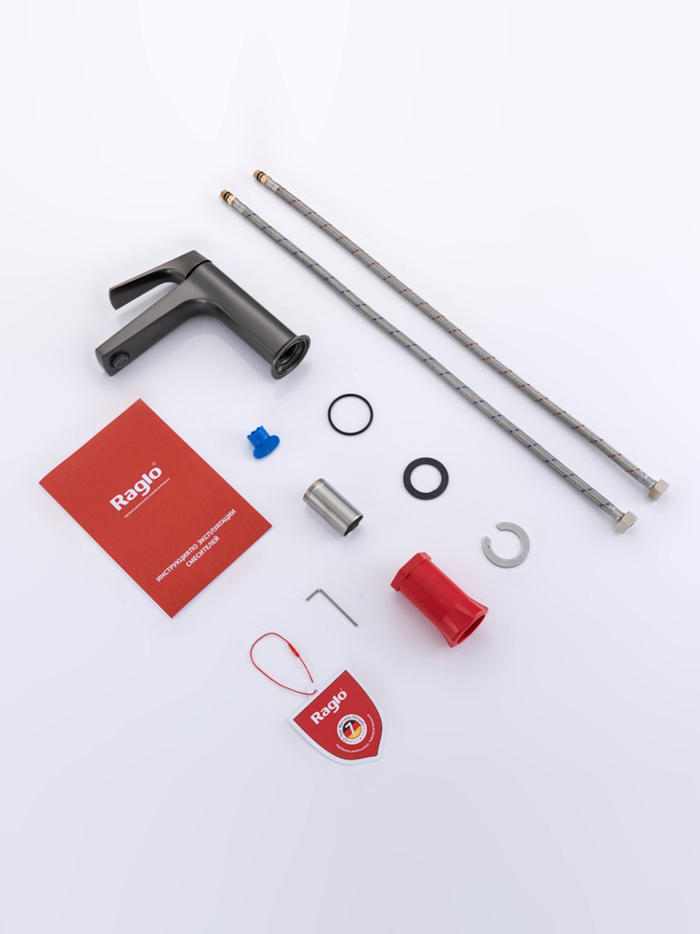 Смеситель для раковины Raglo R07.10.09, графит