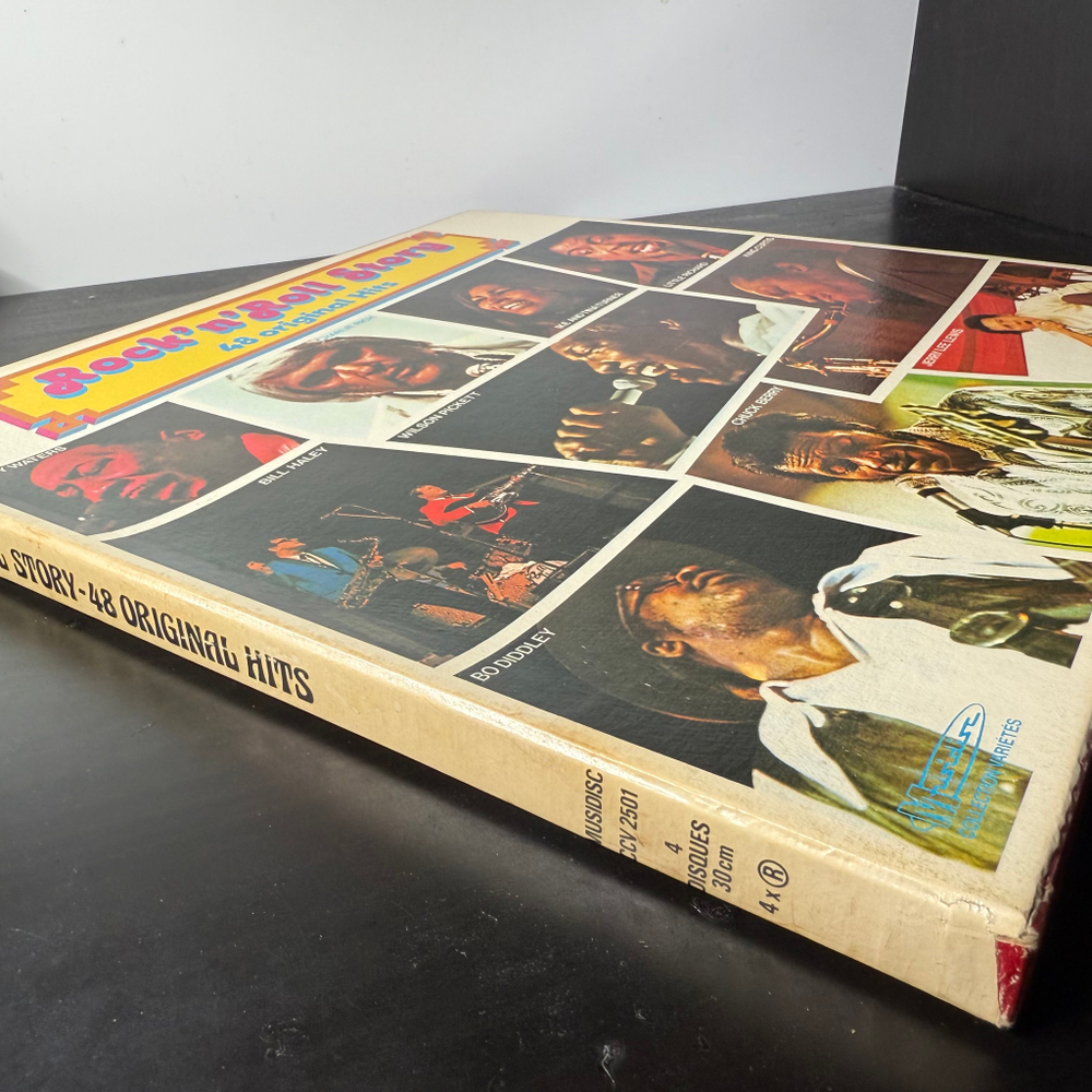 Сборник Rock'n'Roll Story 48 Original Hits 4LP (Франция 1977г.)