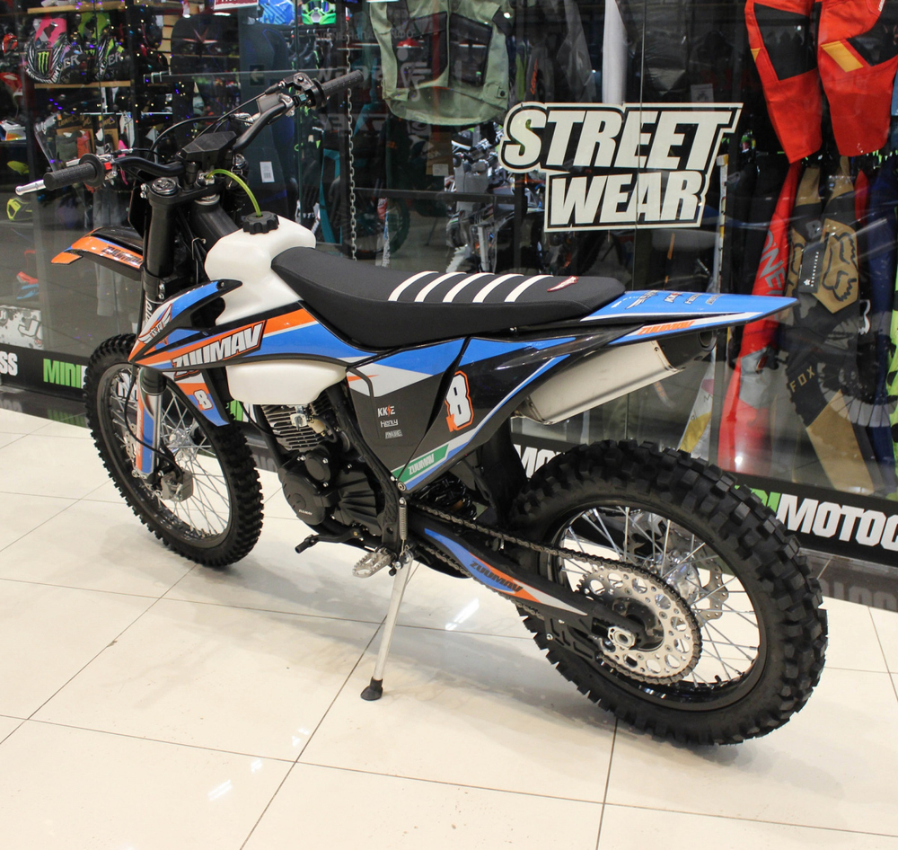 Мотоцикл кроссовый Zuumav FX K8 (CB300F) Blue 21/18