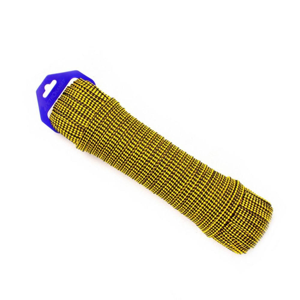 Шнур для яхт (линь) Петроканат ПЛАВАЮЩИЙ плоский 14,0 мм, 900 кг, 20 м, евромоток