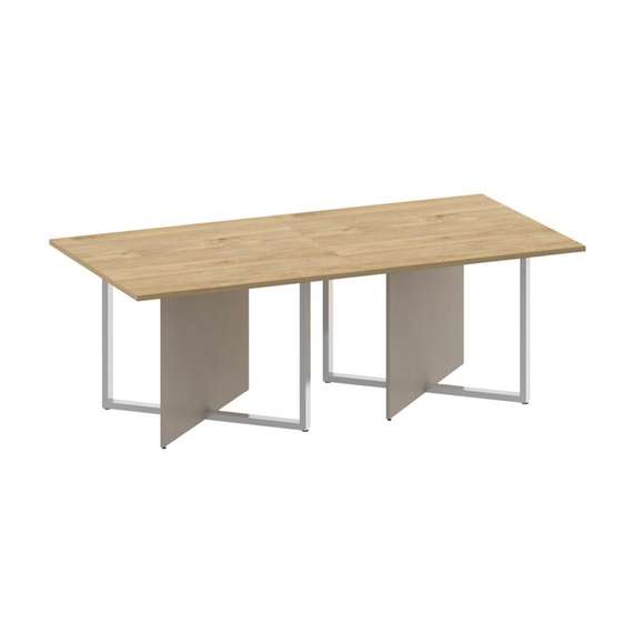 Шифт Стол переговорный, двойной, прямоугольный SK.SP-KV-110-2  2200*1100*753