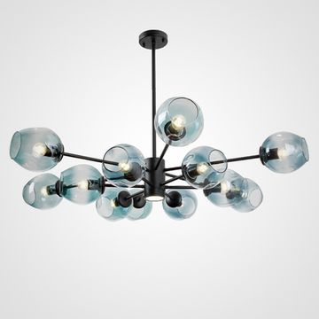 Стеклянная люстра в скандинавском стиле MARINE