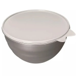 Миска с крышкой wave 3,7л (металлик бежевый)