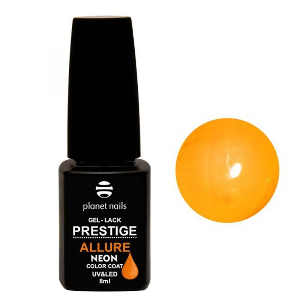 Planet Nails Гель-лак "PRESTIGE ALLURE" Neon Collection - 690, 8 мл