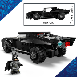 LEGO DC Comics Super Heroes - Бэтмобиль из фильма Бэтмен 76332