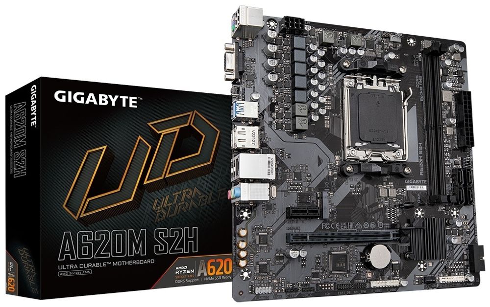 Материнская плата GIGABYTE A620M S2H