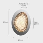 Настенный светильник MT9125-1WC pearl black