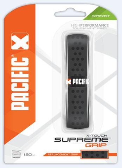 Намотки теннисные базовая Pacific Supreme Grip X-Touch black 1P