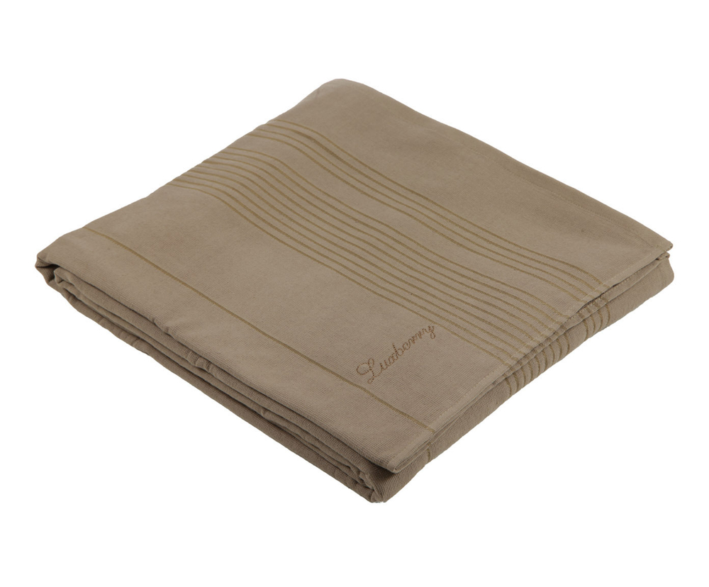 Элитная простыня для укрывания Simple шоколад от Luxberry фото