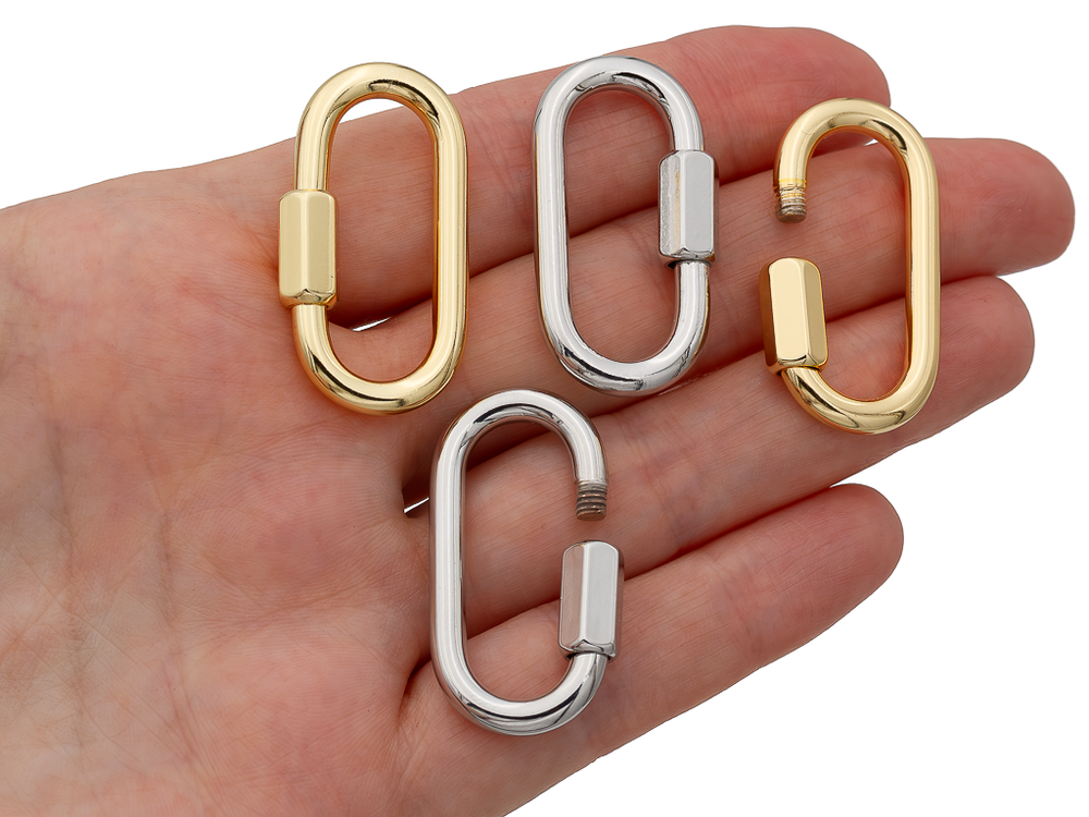 Карабин овальный 34мм