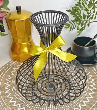 Корзина для пробок «Ваза Лофт», 21,6×21,6×26,5 см, цвет коричневый