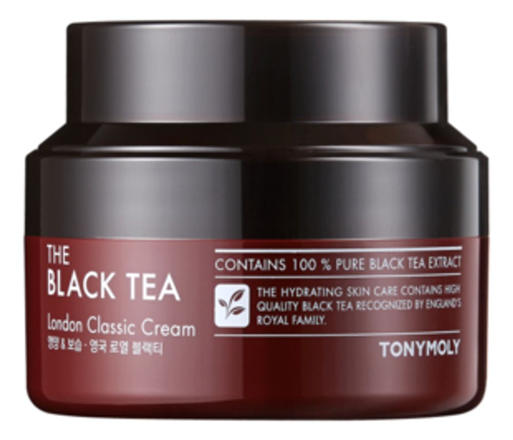 TONYMOLY   Антивозрастной крем для лица с экстрактом английского черного чая THE BLACK TEA London Classic Cream 50 мл