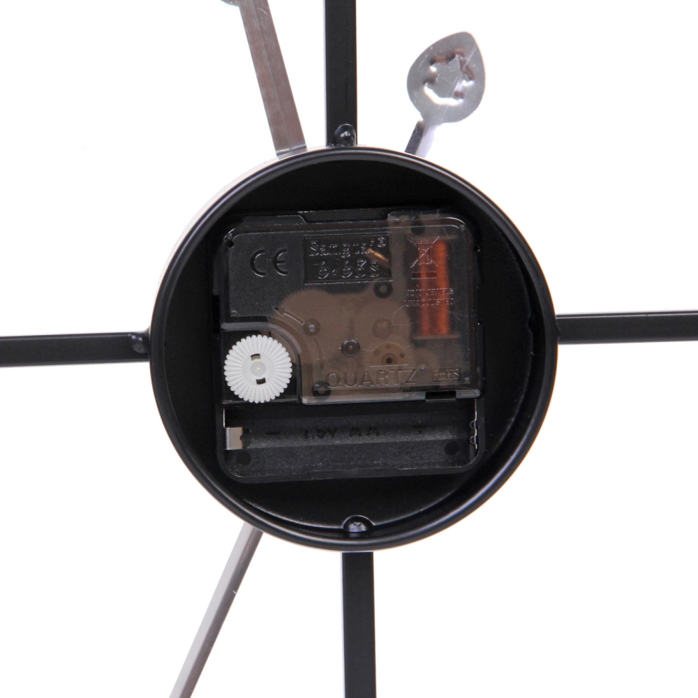 Часы настенные «LOFT HOME « 50см, черный металл