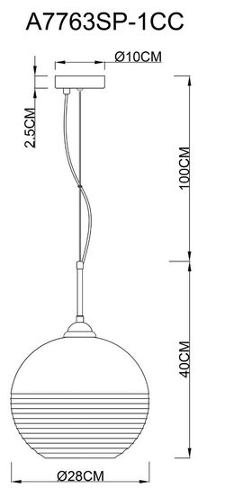 Подвесной светильник Arte Lamp