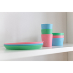 Тарелка connect, organic, D20,5 см, ярко-зеленая