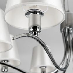 Citilux Эмма CL439181 Люстра подвесная с абажурами Хром