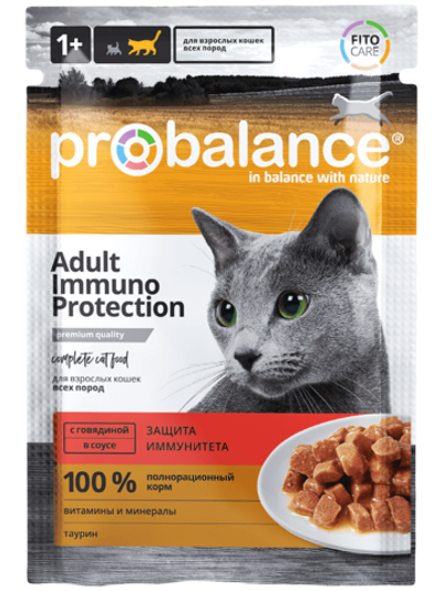 ProBalance Immuno Protection говядина в соусе 85г.