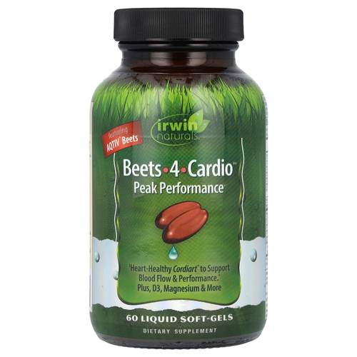 Irwin Naturals, Beets-4-Cardio™, 60 желатиновых капсул