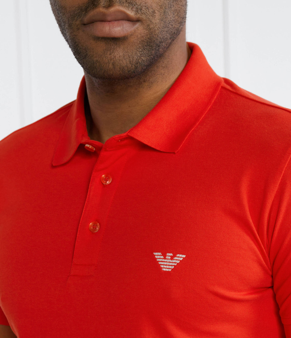 Поло Emporio Armani - красный(211804 4R461)