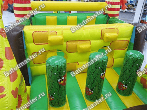 Батут "На прогулке с жирафами"