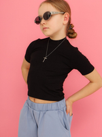 Футболка Вискоза, черная