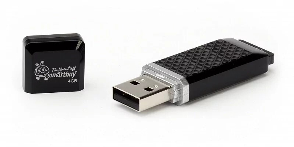 Флешка Smart Buy USB 8GB Quartz series Black