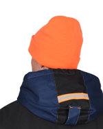Шапка трикотажная флуоресцентная оранжевая СИРИУС Юка, с утеплителем Тинсулейт (х12х120)
