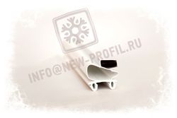 Уплотнитель для холодильного стола Polair размер 380*485 мм(011)