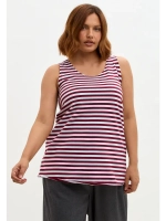 Майка базовая под пиджак удлиненная оверсайз