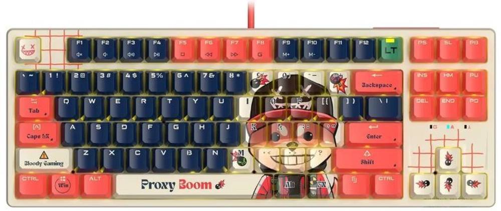 Клавиатура  A4Tech Bloody AT87 Proxy Boom
