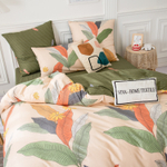 Комплект постельного белья Люкс Сатин 100% хлопок на резинке AR276